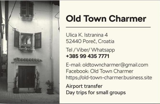 Old Town Charmer 포레치 외부 사진